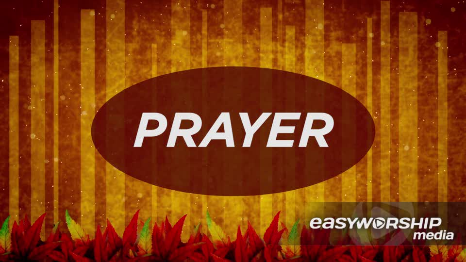 Thanksgiving Prayer Motion Background by Church Fuel - EasyWorship Media