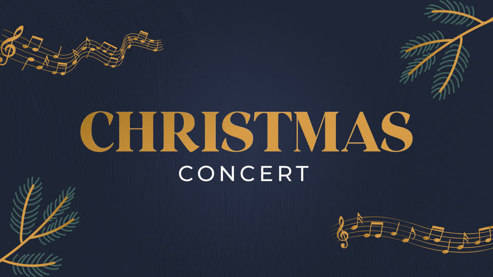 Christmas Concert: Title Graphics by Church Visuals - EasyWorship Media