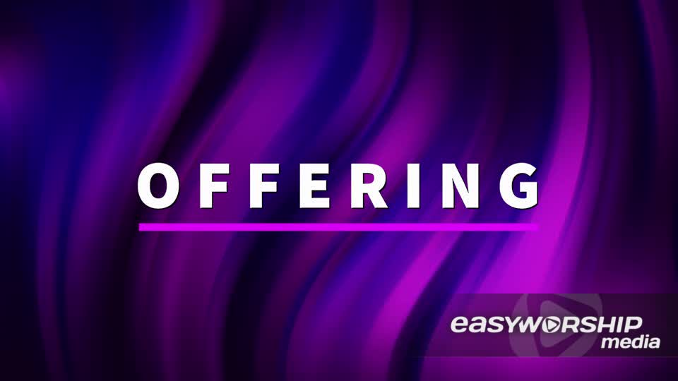 Purple Gradient Offering by Bryan Lewis - EasyWorship Media