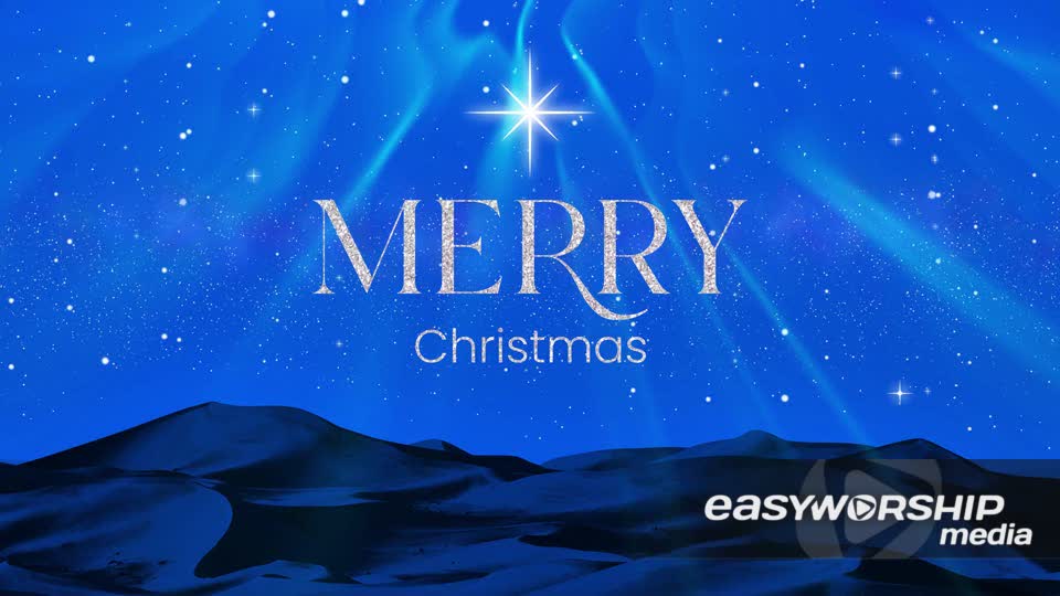 Christmas Star Merry Christmas By Easyworship Media - Easyworship Media