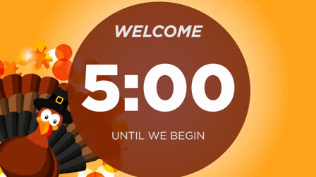 Thanksgiving Countdown by Creative Media Solutions - EasyWorship Media