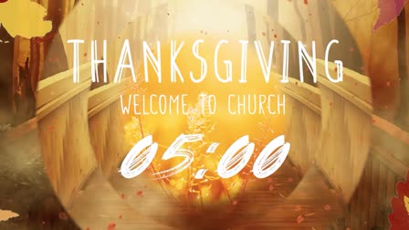 Thanksgiving Countdown by Creative Media Solutions - EasyWorship Media