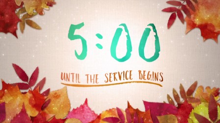 Thanksgiving Countdown by Creative Media Solutions - EasyWorship Media